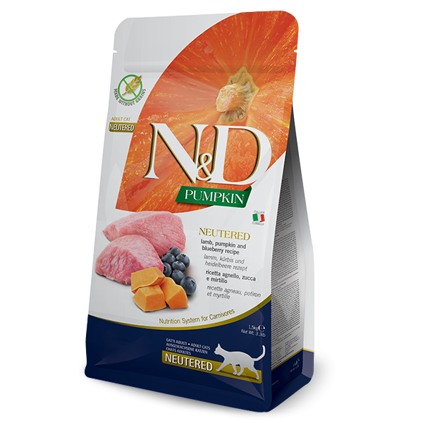 N&D PUMPKIN TAHILSIZ BILDIRCIN & NAR KISIRLAŞTIRILMIŞ 1,5kg